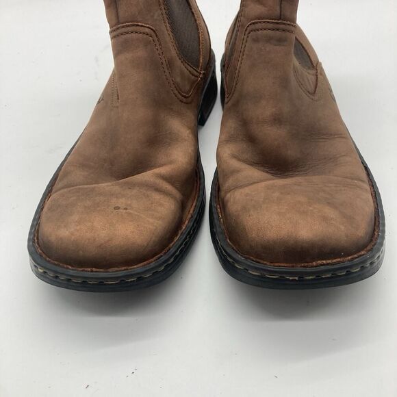 Mens Size 9 Born Hemlock Brown Leather Chelsea Casual Boots $109.99 MSRP - Picture 9 of 11